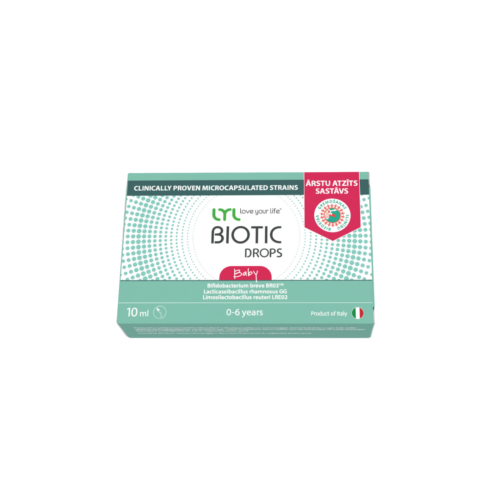 #1 LYL BIOTIC Baby Drops gerosios bakterijos vaikams