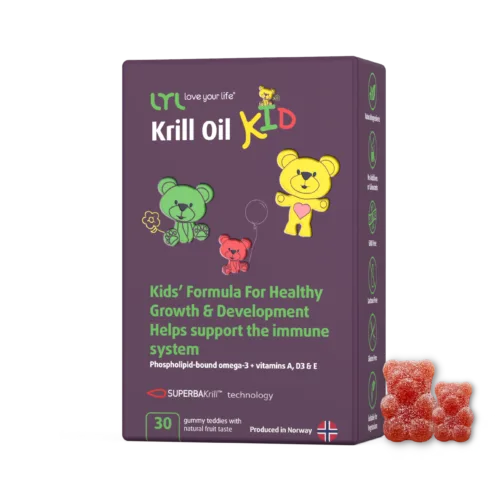 LYL Krill Oil KID Omega-3 Kompleksas vaikams